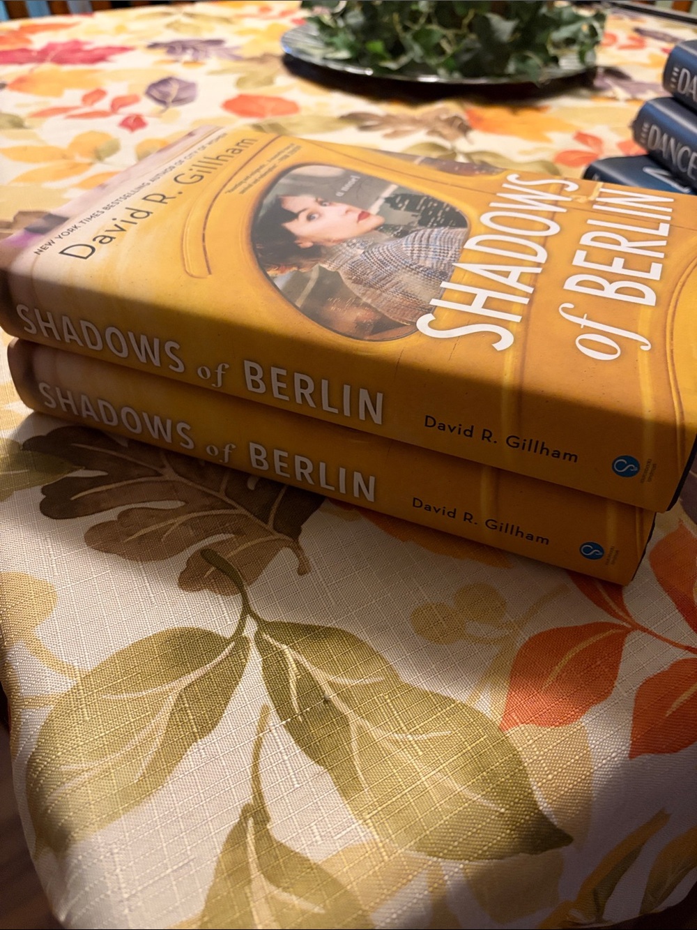 Shadows of Berlin Hardcover Book - Yellow